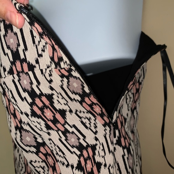 Nwot Free People Aztec diamond one shoulder dress - Picture 4 of 9